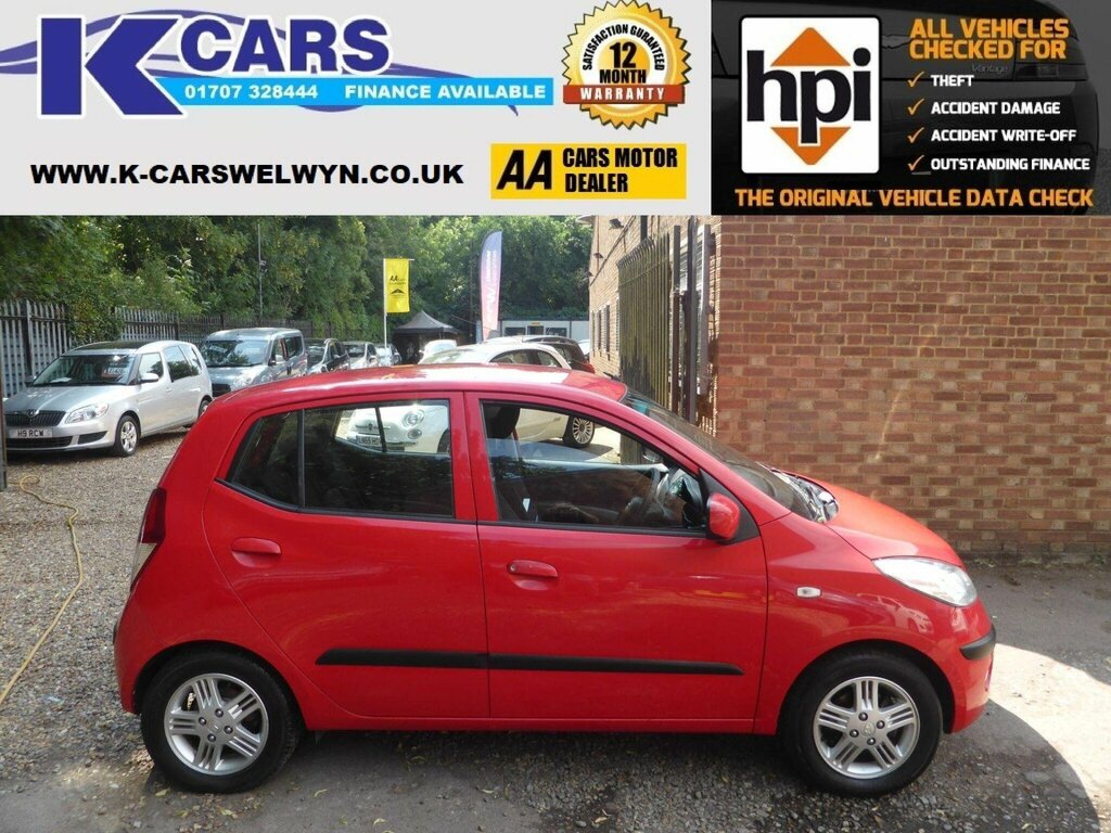 Hyundai I10 1.2 Comfort Euro 4 Red