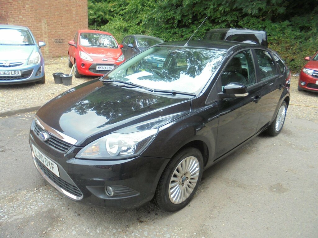 Ford Focus 1.6 Titanium LJ10OYF Black #5