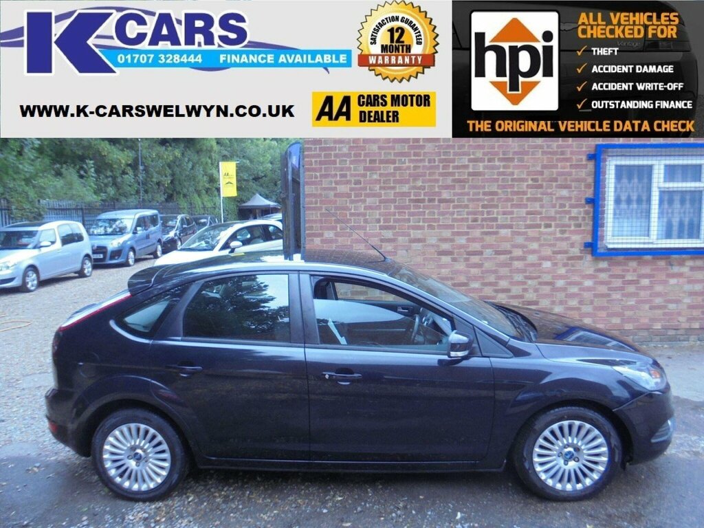 Ford Focus 1.6 Titanium LJ10OYF Black