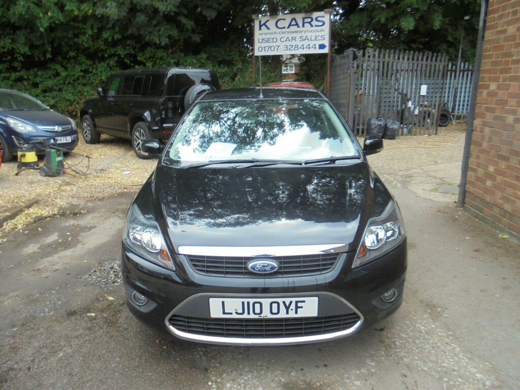 Ford Focus 1.6 Titanium LJ10OYF Black #4