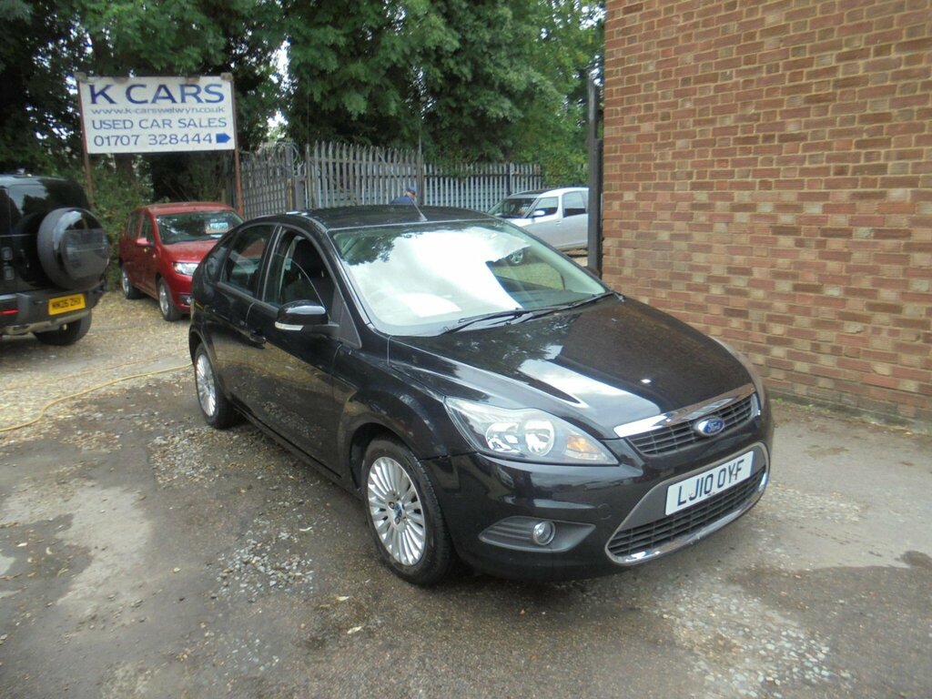Ford Focus 1.6 Titanium LJ10OYF Black #2