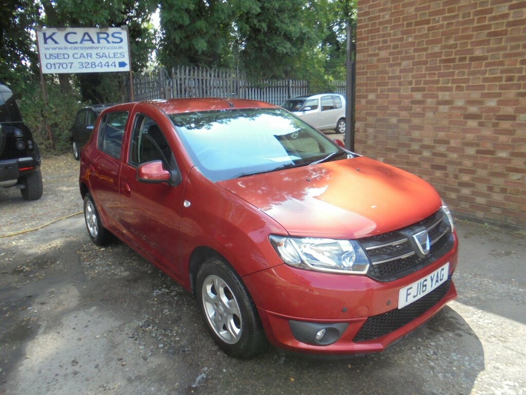 Dacia Sandero 0.9 Tce Laureate Euro 6 Ss Red #2