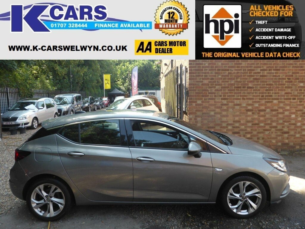 Vauxhall Astra 1.4I Turbo Sri Euro 6 Grey