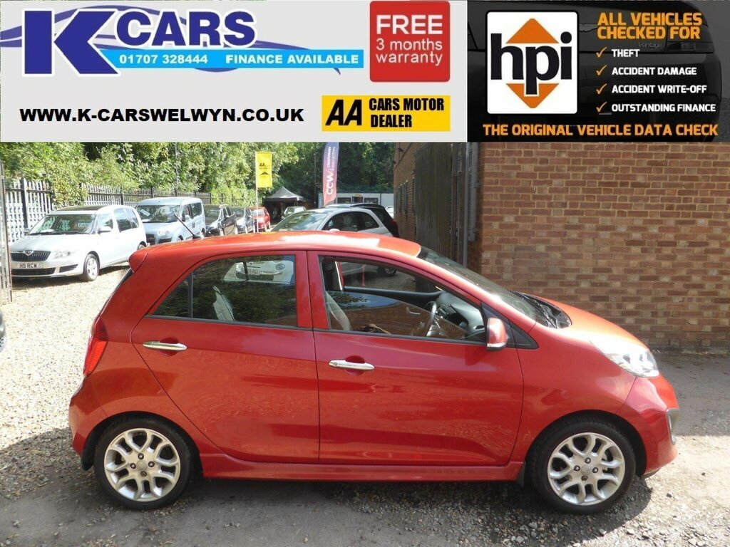 Kia Picanto Hatchback 1.0 Red #1