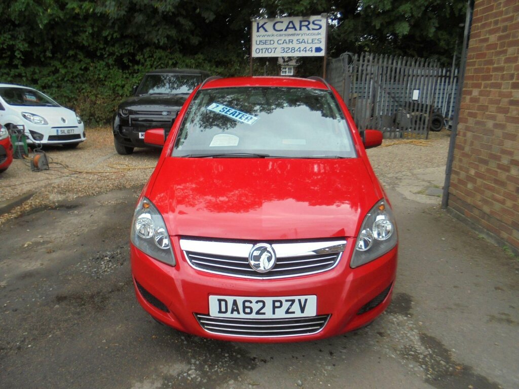 Vauxhall Zafira 1.6 16V Exclusiv Euro 5 Red #4