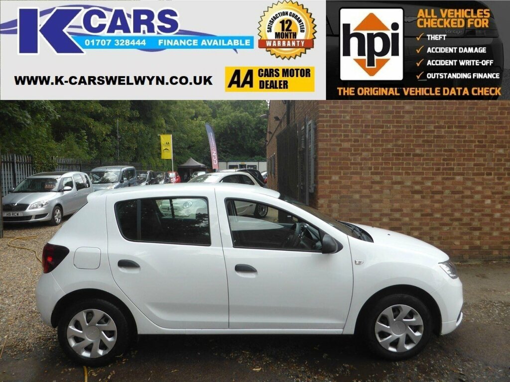 Dacia Sandero 1.0 Sce Essential Euro 6 White