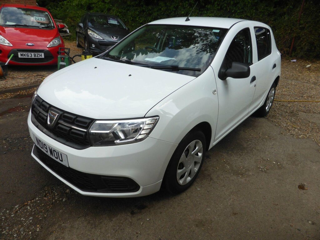 Dacia Sandero 1.0 Sce Essential Euro 6 White #5