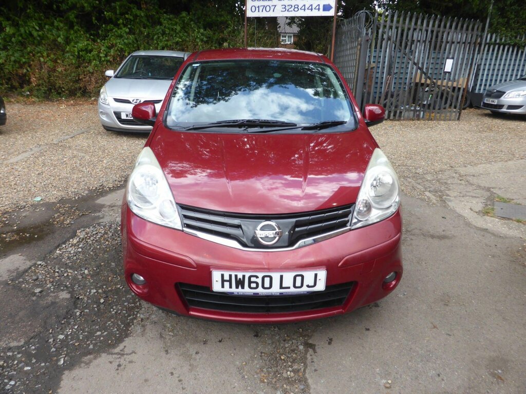Nissan Note 1.6 16V Tekna Euro 5 Red #4