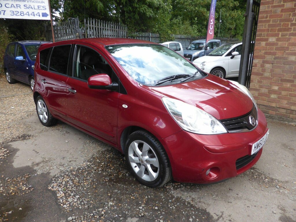Nissan Note 1.6 16V Tekna Euro 5 Red #2