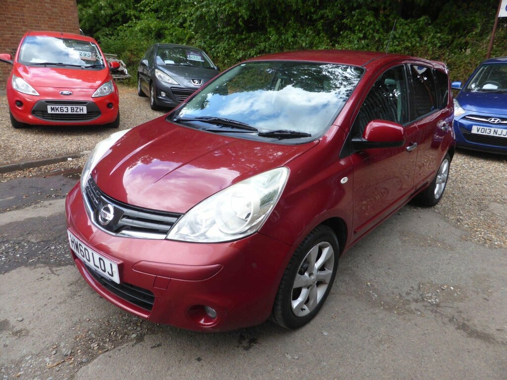 Nissan Note 1.6 16V Tekna Euro 5 Red #5