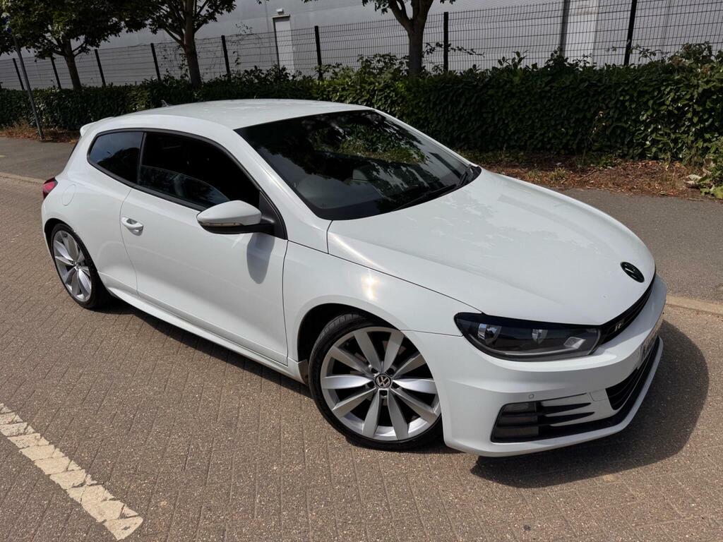 Volkswagen Scirocco 2.0 Tdi Bluemotion Tech R-line Dsg Euro 6 S S White #2