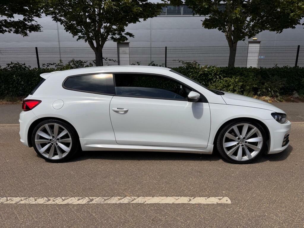 Volkswagen Scirocco 2.0 Tdi Bluemotion Tech R-line Dsg Euro 6 S S White #5