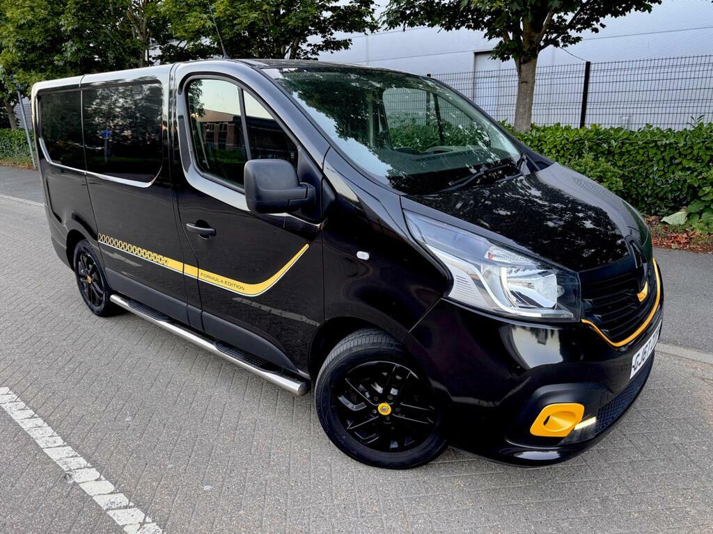 Renault Trafic 1.6 Dci Energy 27 Formula Edition Swb Standard Roo Black #2