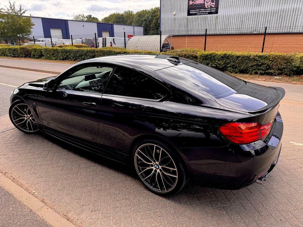 BMW 4 Series 2.0 420D M Sport Euro 6 S S Black #4