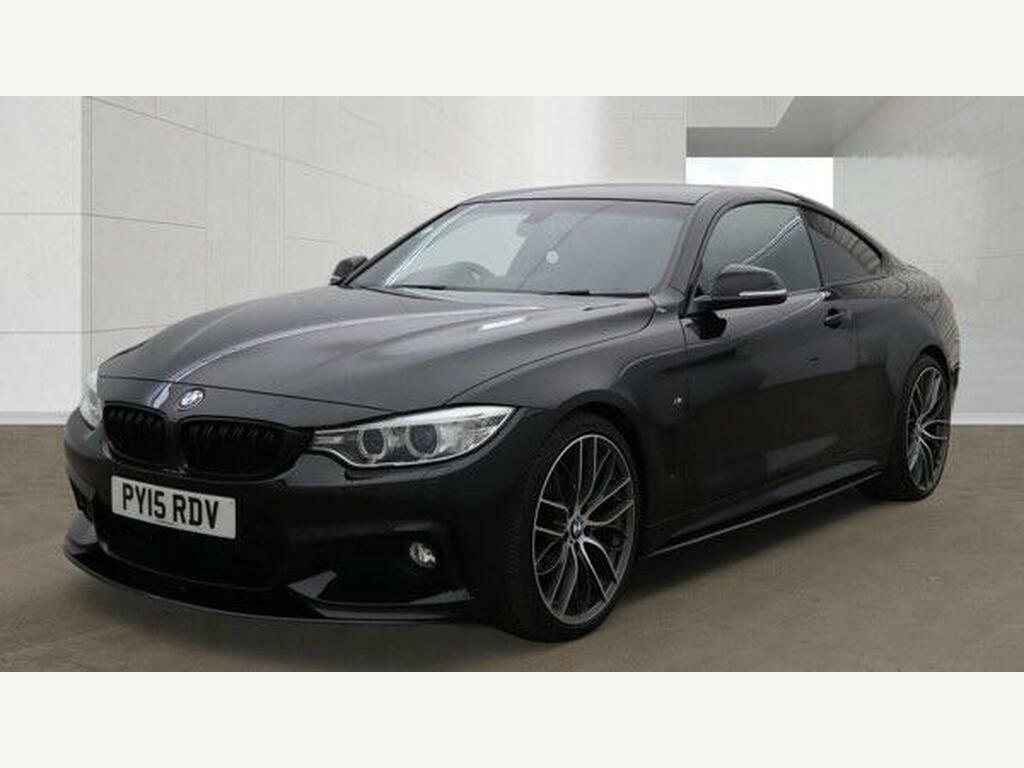BMW 4 Series 2.0 420D M Sport Euro 6 S S Black #2