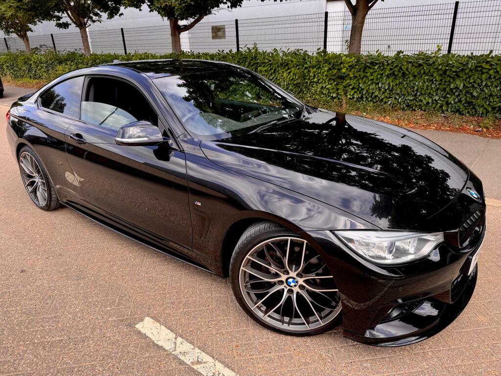 BMW 4 Series 2.0 420D M Sport Euro 6 S S Black #2