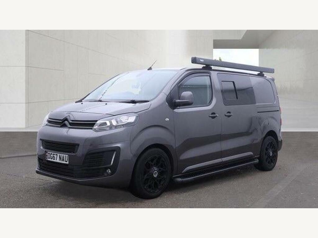 Citroen Dispatch 2.0 Bluehdi 1400 M Crew Van Mwb Euro 6 S S DG67NAU Grey #2