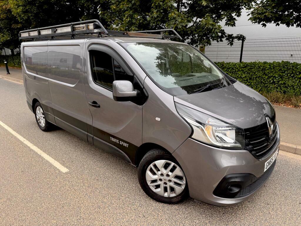 Renault Trafic 1.6 Dci Energy 29 Sport Lwb Standard Roof Euro 5 Grey #2