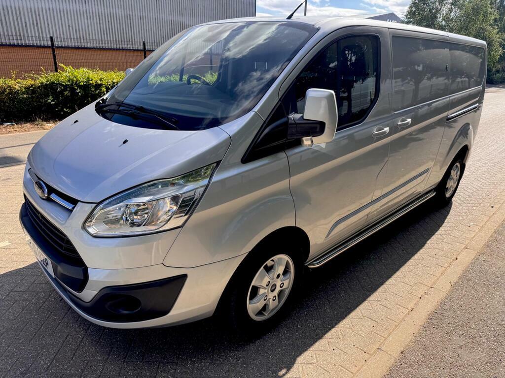 Ford Transit Custom 2.2 Tdci 350 Chassis Cab Rwd L3 White #16