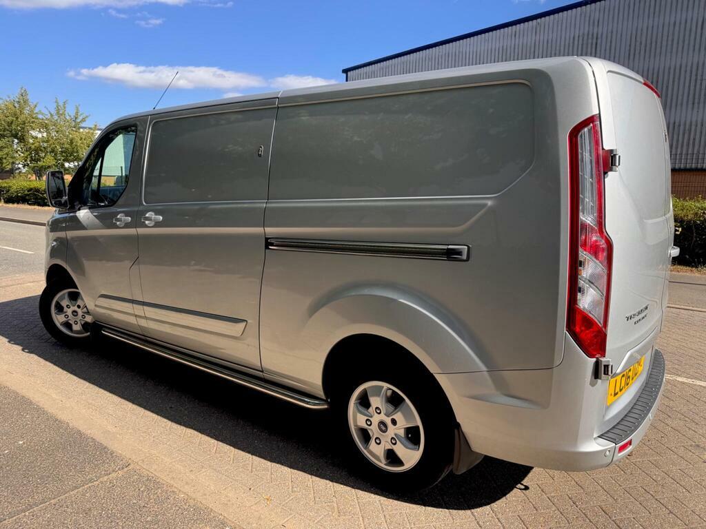 Ford Transit Custom 2.2 Tdci 350 Chassis Cab Rwd L3 White #3