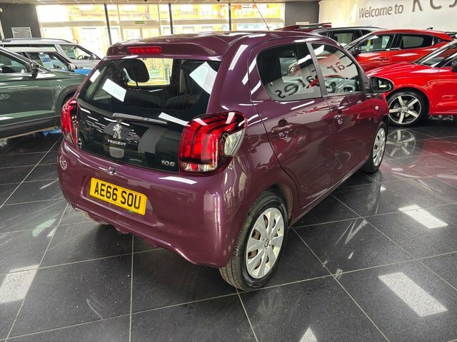 Peugeot 108 Active Hatchback Purple #4