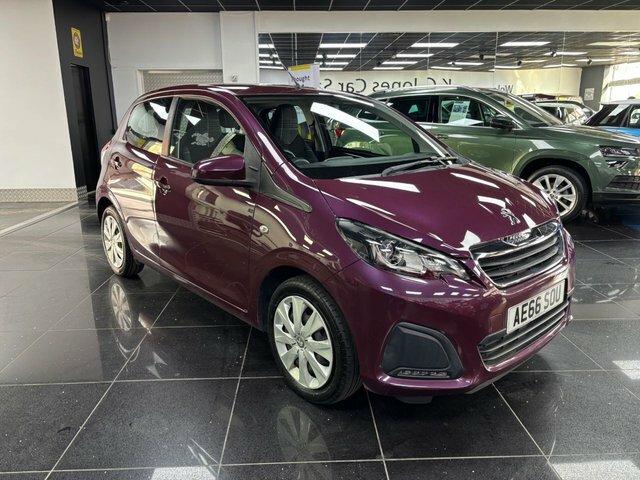 Peugeot 108 Active Hatchback Purple #5