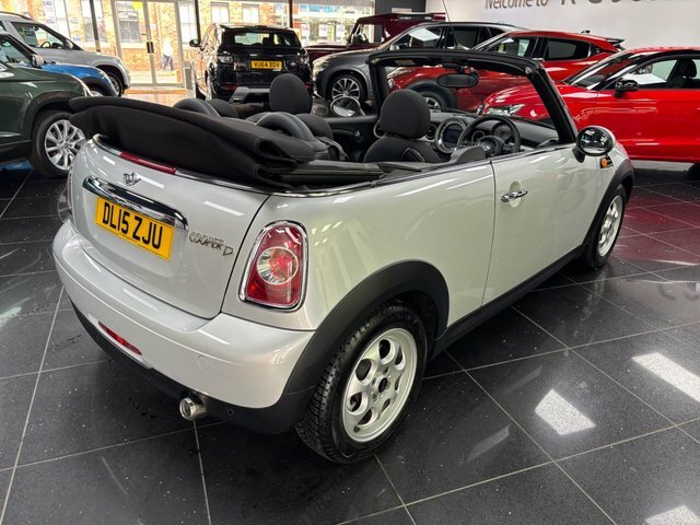 Mini Convertible Cooper D Convertible Silver #5