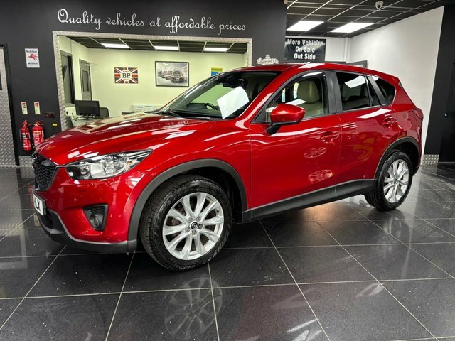 Mazda CX-5 Skyactiv-d Sport Nav Suv Red
