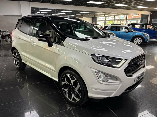Ford Ecosport Ecoboost St-line Suv White #5