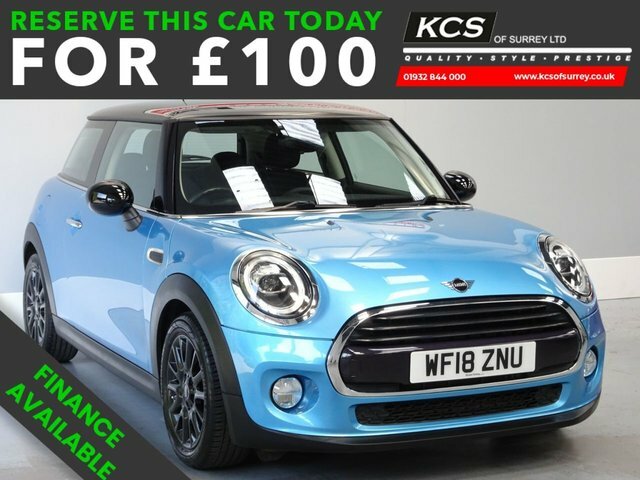 Mini Hatch 1.5 Cooper Hatchback Steptronic Euro 6 Blue