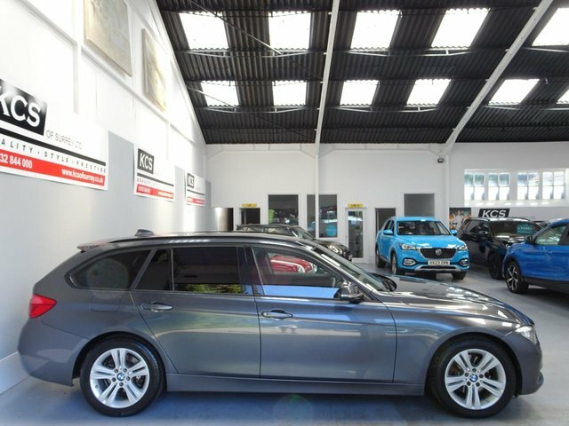 BMW 3 Series 2.0 320D Sport Touring Xdrive Euro FT15GRZ Grey #3