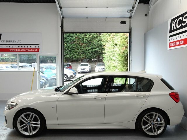 BMW 1 Series 2.0 120I M Sport Hatchback Euro White #3