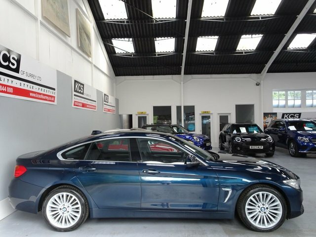 BMW 4 Series Gran Coupe 3.0 430D Luxury Hatchback Xdrive E Blue #3