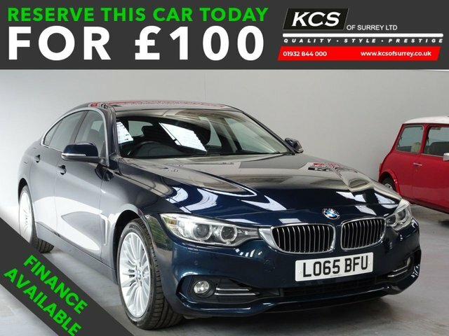 BMW 4 Series Gran Coupe 3.0 430D Luxury Hatchback Xdrive E Blue