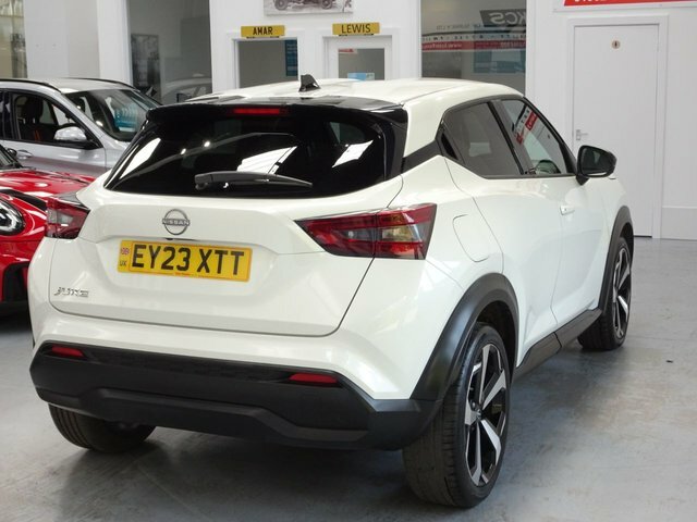 Nissan Juke 1.0 Dig-t Tekna Suv Dct Euro 6 S EY23XTT White #4