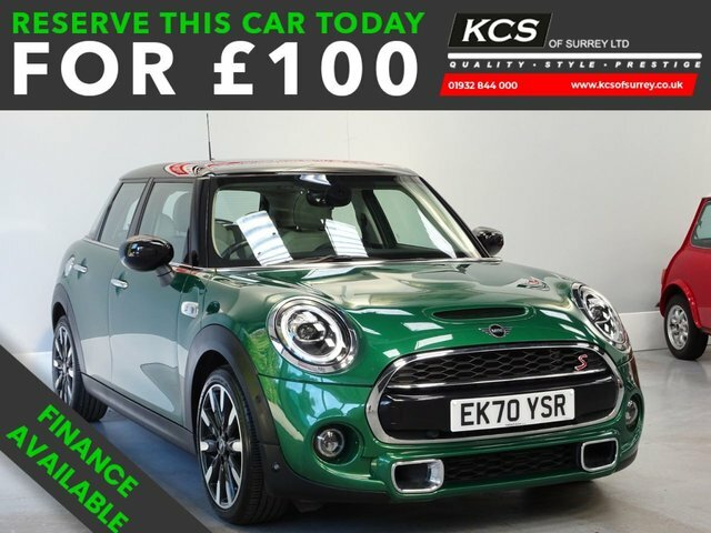 Mini Hatch 2.0 Cooper S Exclusive Hatchback Steptr Green
