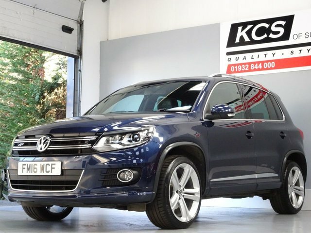 Volkswagen Tiguan 2.0 Tdi Bluemotion Tech R-line Edition Suv Die Blue #4