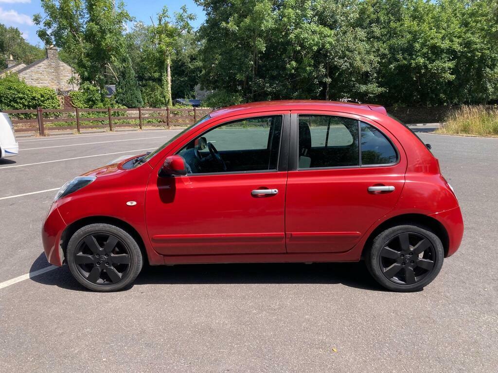 Nissan Micra 1.2 16V Acenta Red #6