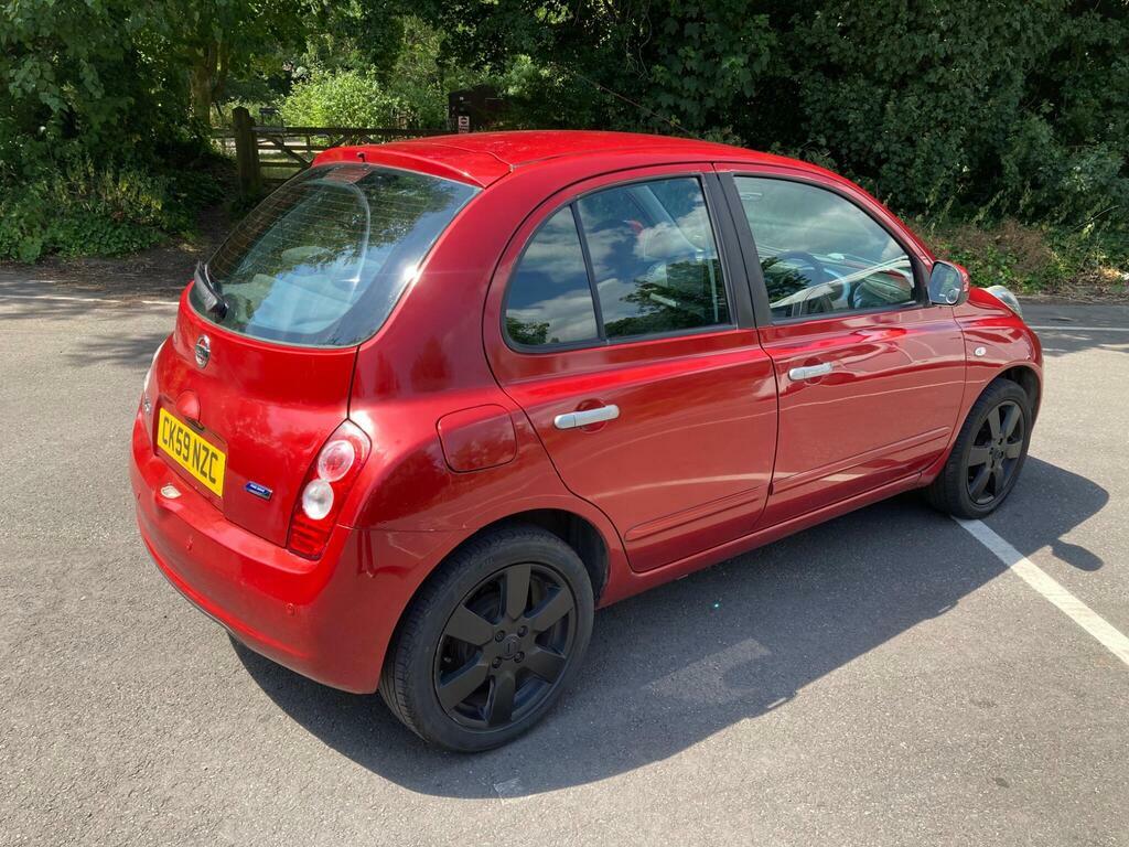 Nissan Micra 1.2 16V Acenta Red #3