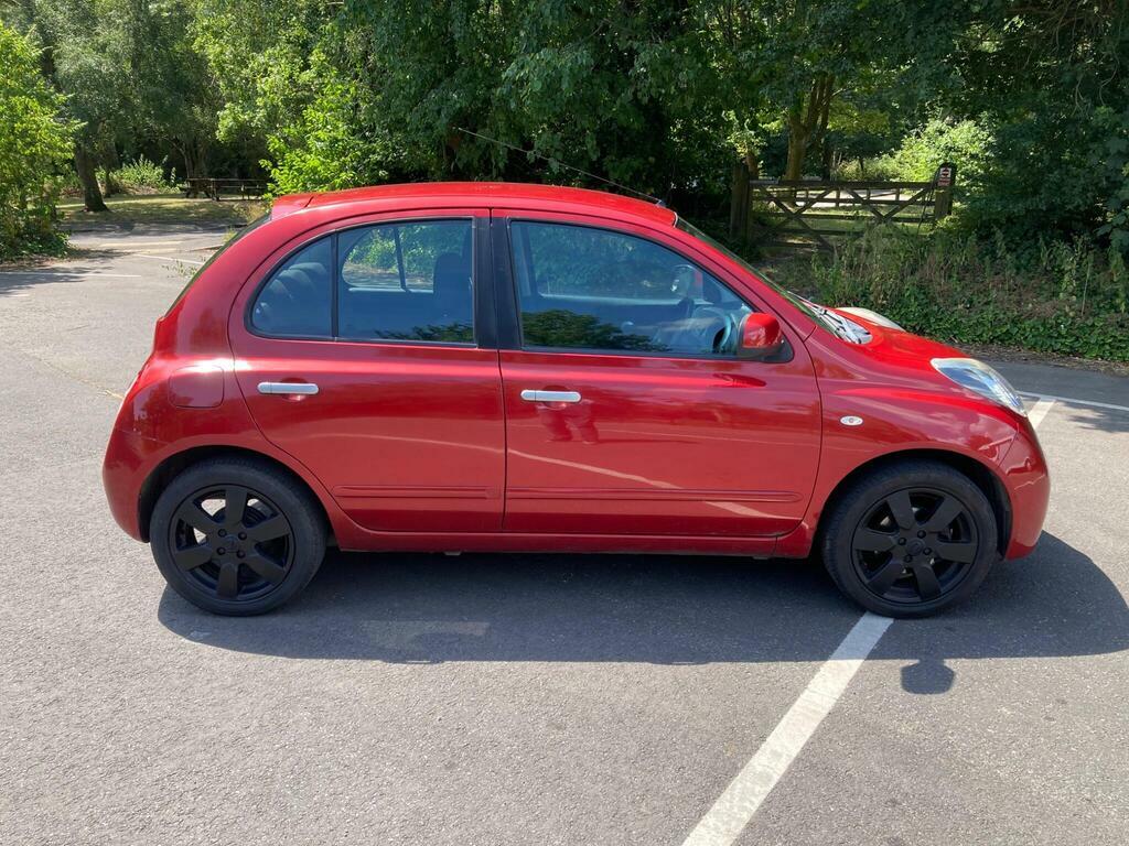 Nissan Micra 1.2 16V Acenta Red #4