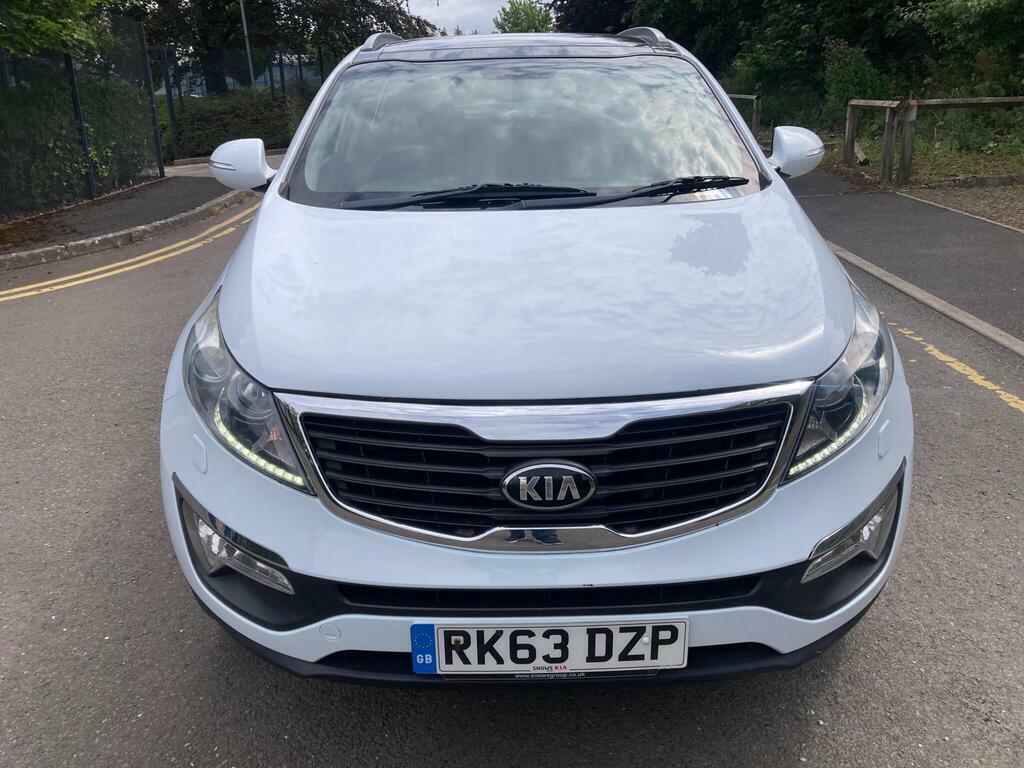 Kia Sportage 2.0 Crdi Kx-3 Awd Euro 5 RK63DZP White #4