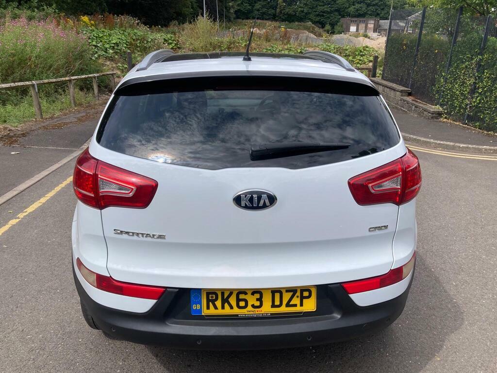 Kia Sportage 2.0 Crdi Kx-3 Awd Euro 5 RK63DZP White #5