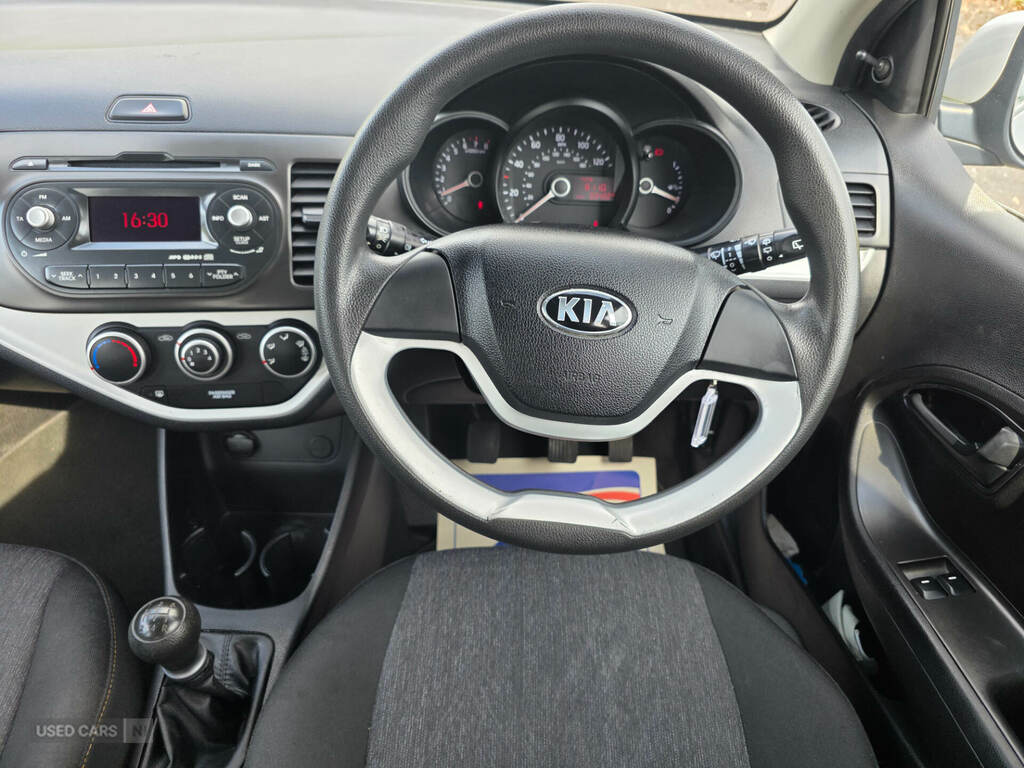 Kia Picanto Halo Ecodynamics 0 Tax-fsh Beige #13