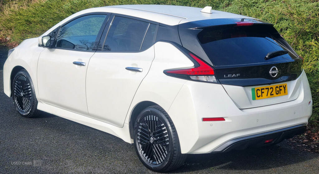 Nissan Leaf 110Kw Tekna 39Kwh White #5