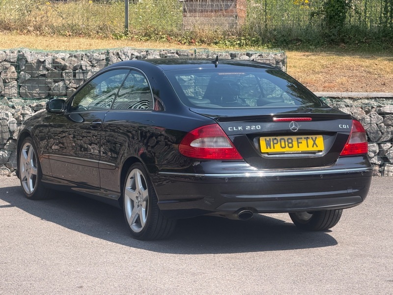 Mercedes-Benz CLK 2.1 Clk220 Cdi Sport Black #4