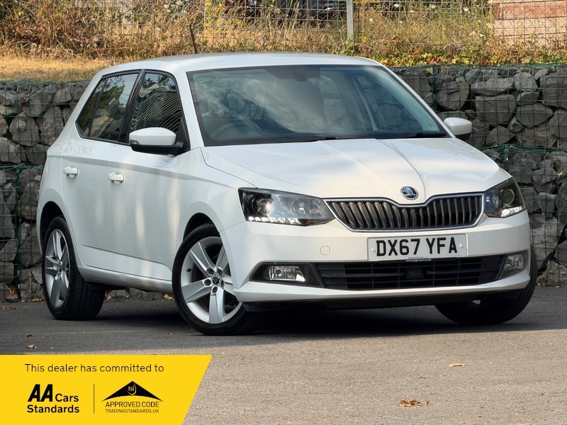 Skoda Fabia 1.0 Tsi Se-l Euro White