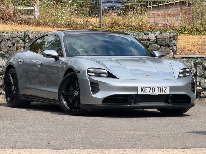 Porsche Taycan Performance Plus 93.4Kwh Turbo Silver #2