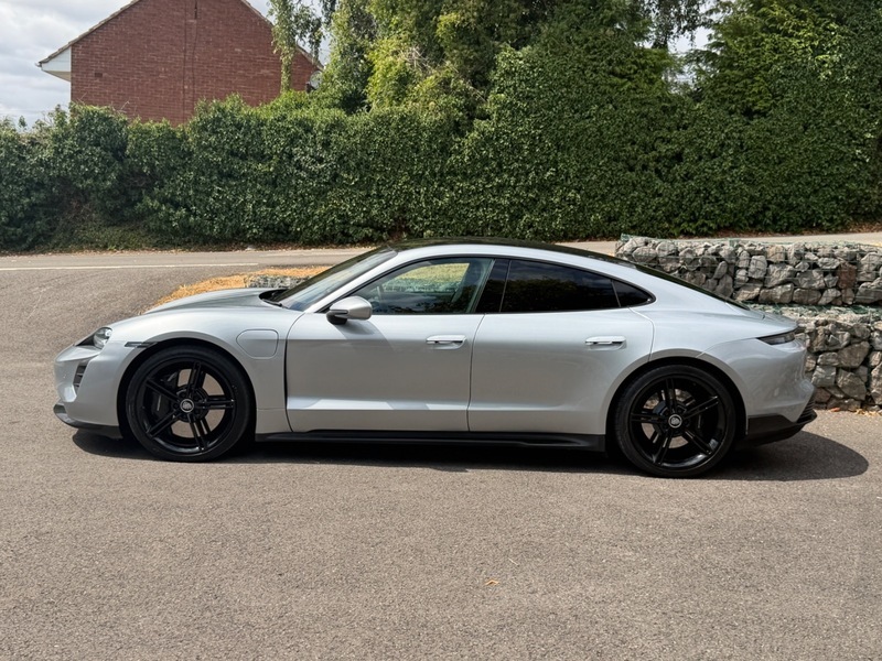 Porsche Taycan Performance Plus 93.4Kwh Turbo Silver #6