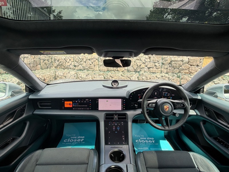 Porsche Taycan Performance Plus 93.4Kwh Turbo Silver #5