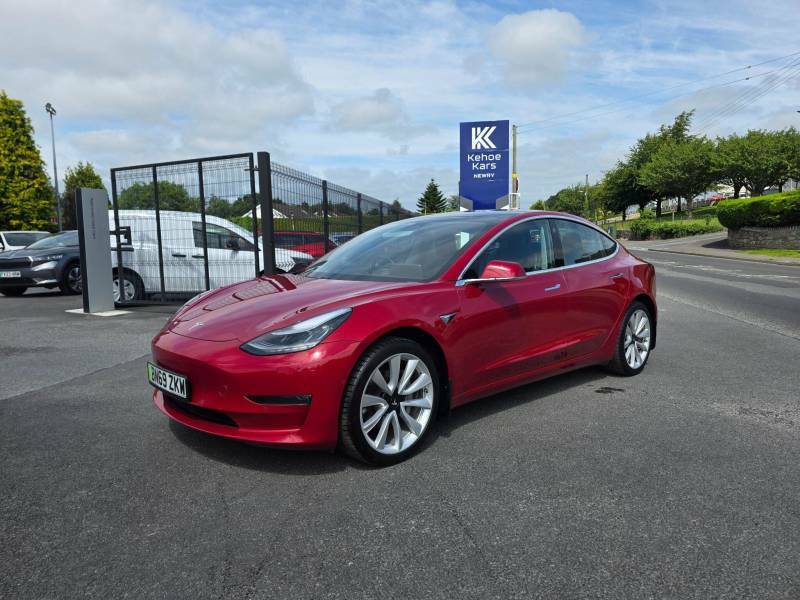 Tesla Model 3 Standard Range Plus Rwd - 2019 69 BN69ZKW Red #3